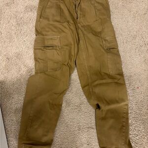 Banana Republic Factory Women's Straight Leg Pants in Tan